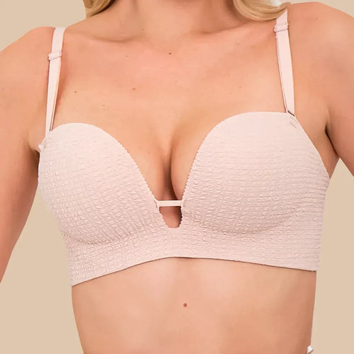 Sutiã Push-Up Versátil com Alças Removíveis