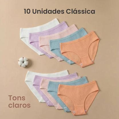 Kit 10 Calcinhas CottonConfort®